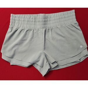 RBX Shorts Women's Size Large Light Green Lined Active Wear